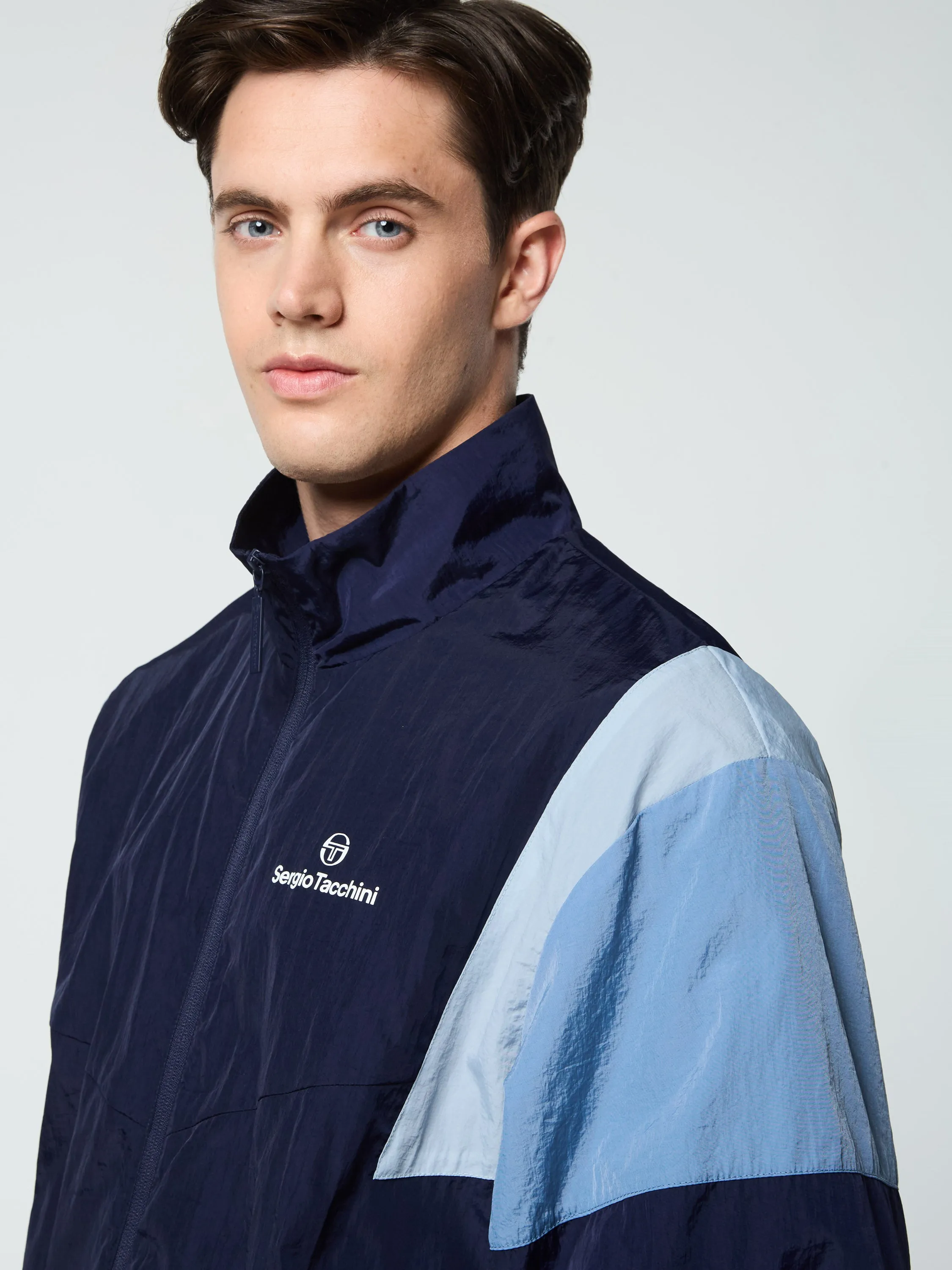 Angolo Track Jacket- Maritime Blue