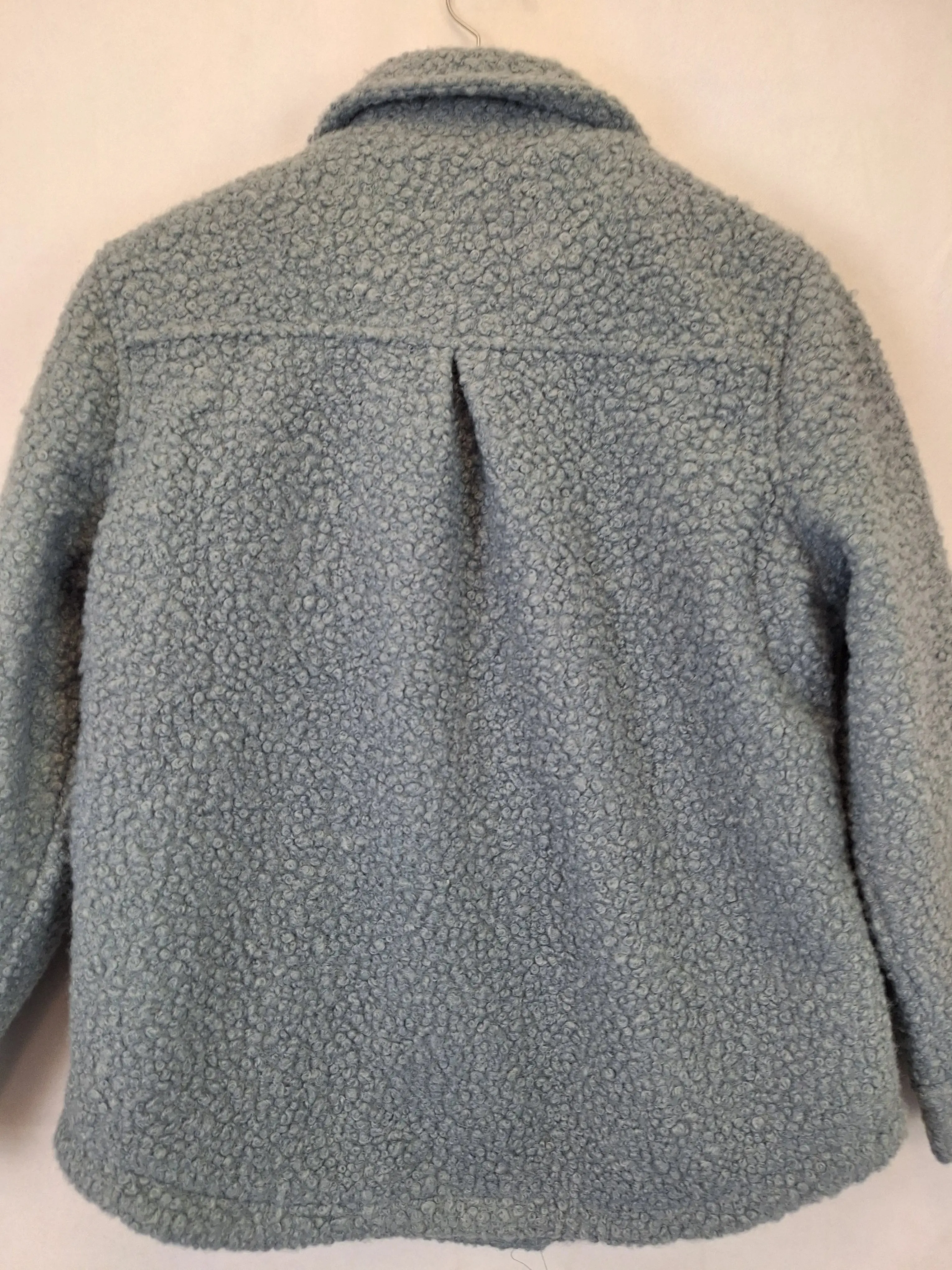 Atmos & Here Classic Slate Boucle Jacket Size 6