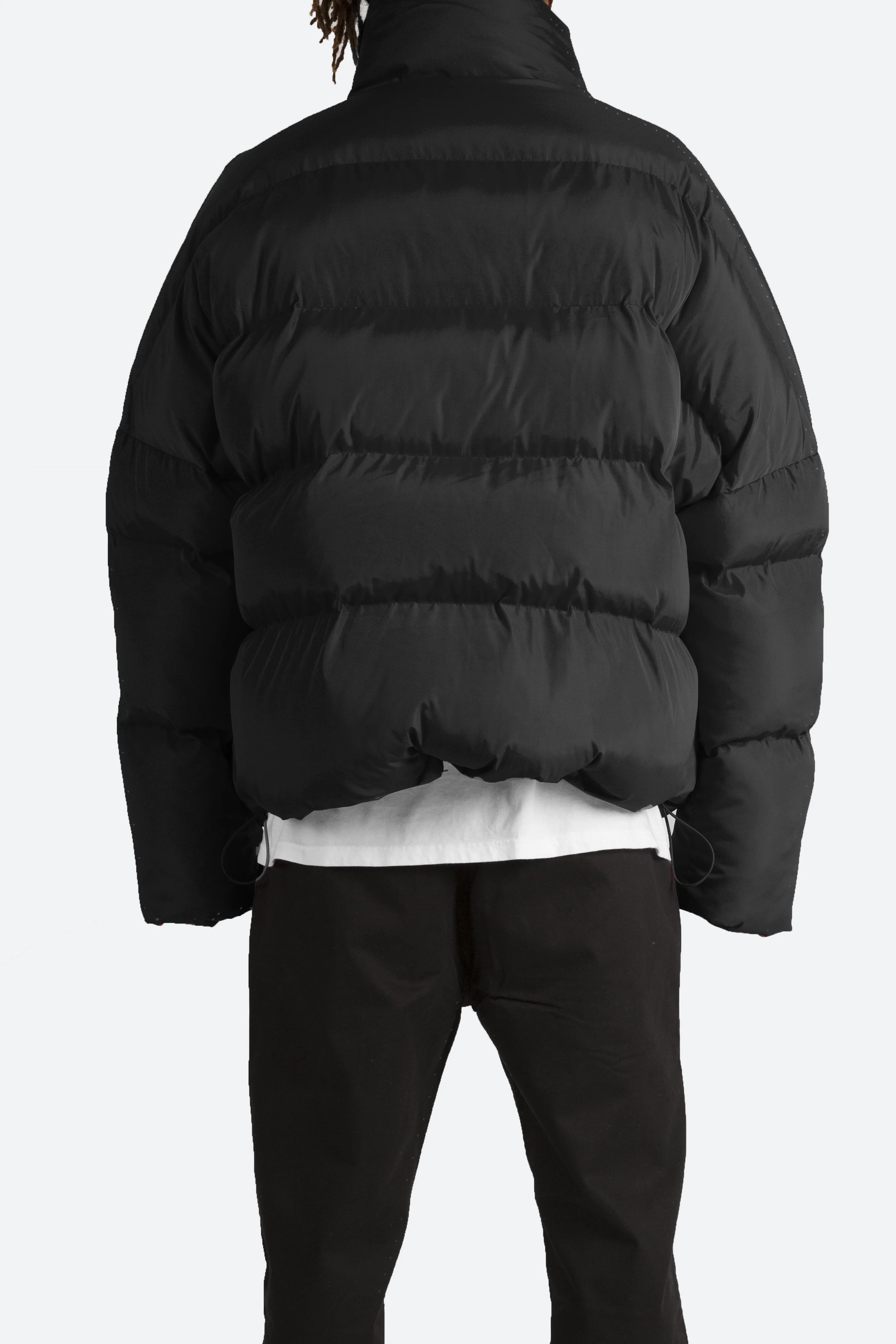 Basic Puffer Jacket - Black