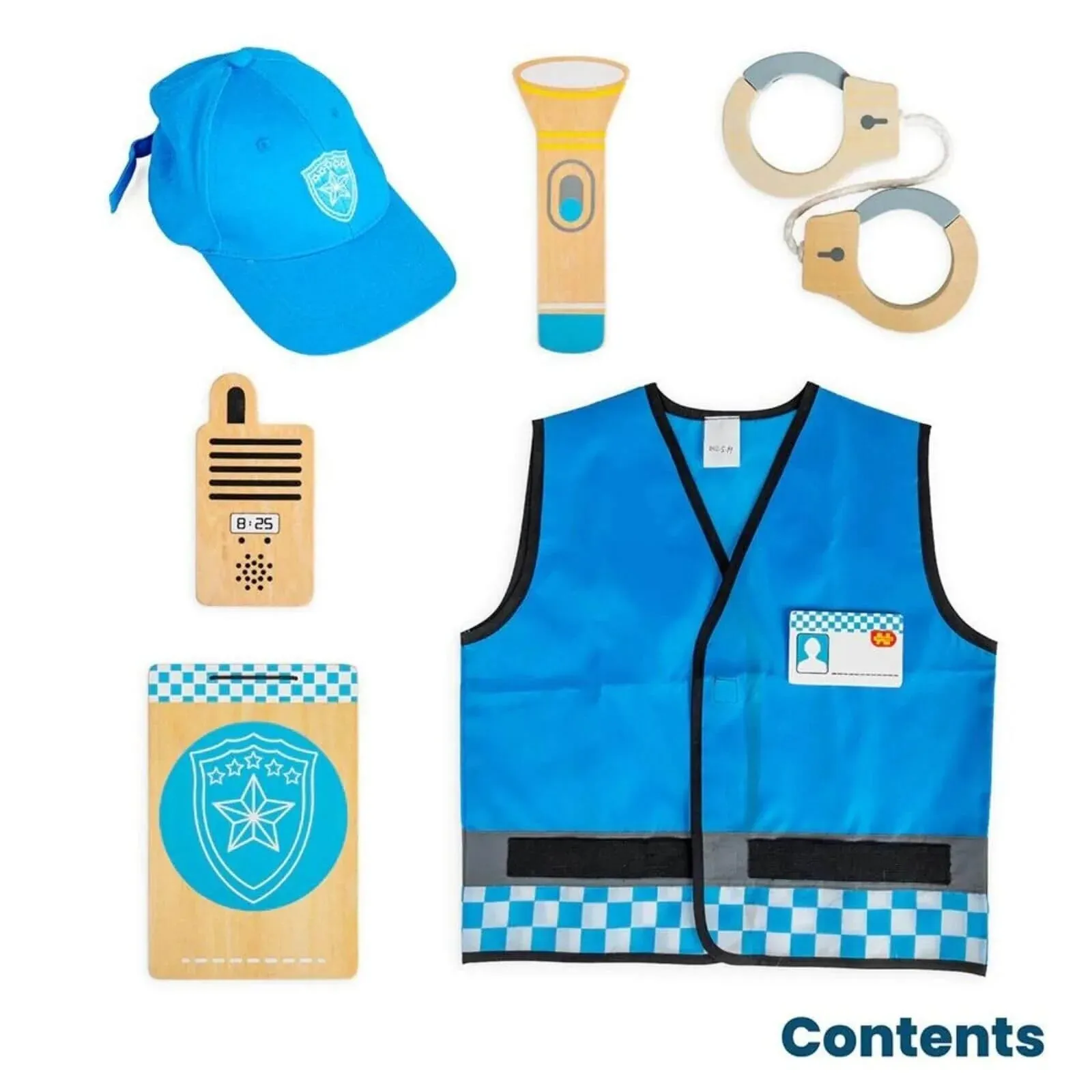 Bigjigs Toys - Police Dress Up