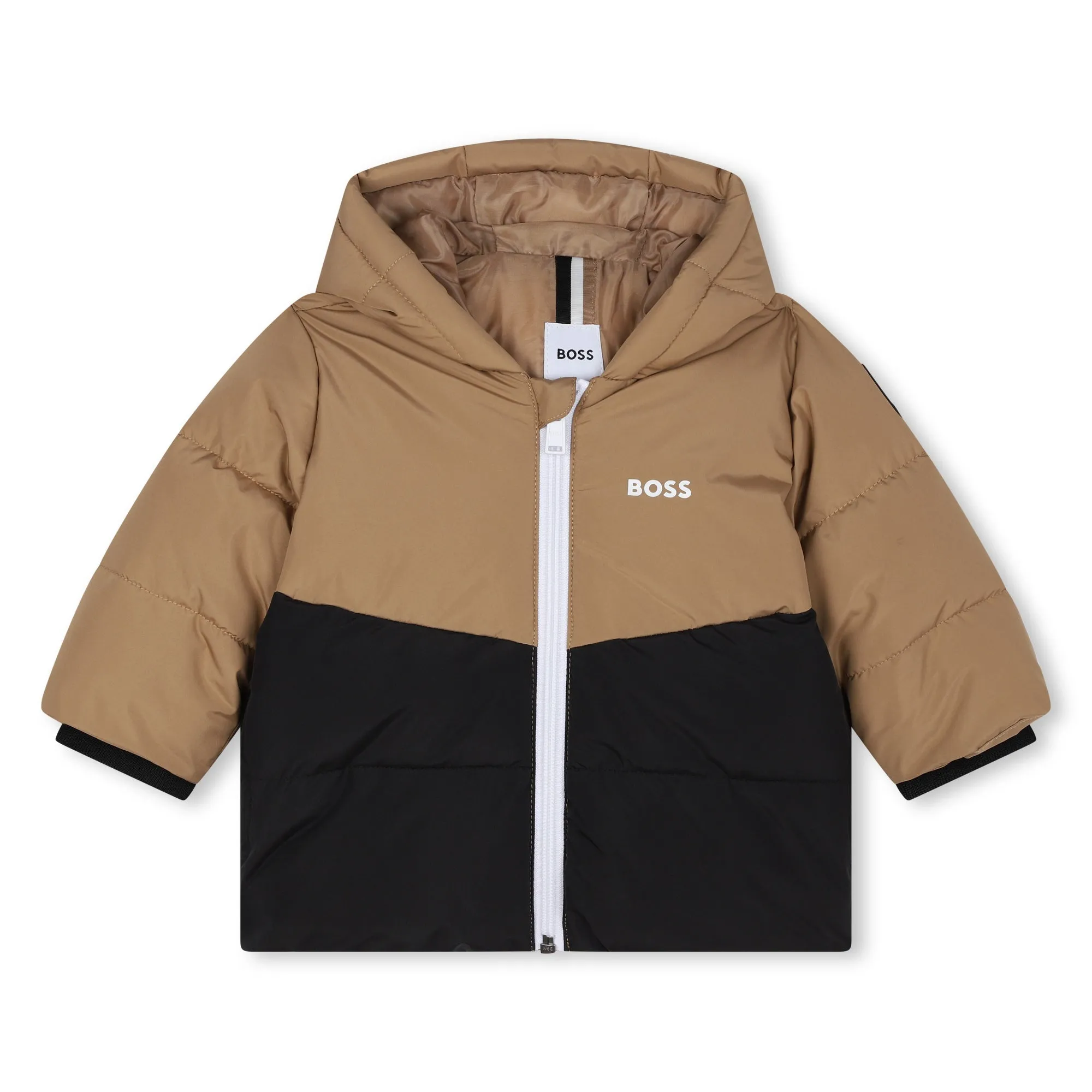 Boss - Tan puffer jacket