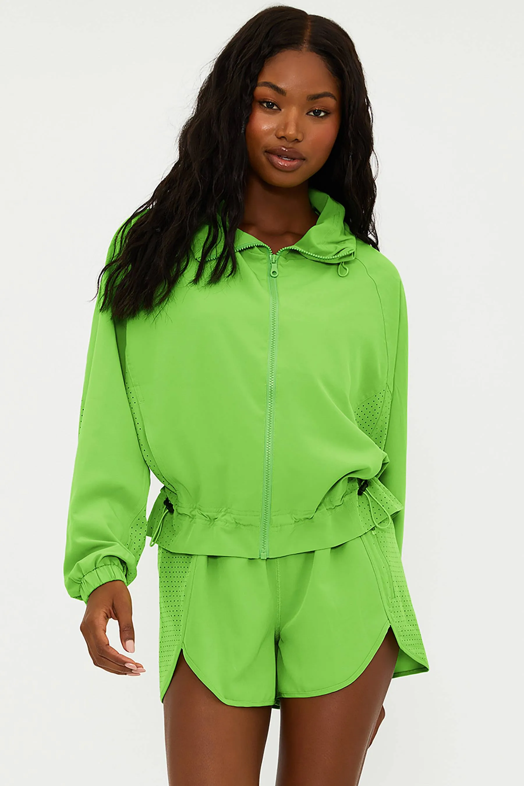 Casen Jacket Palm Garden Green