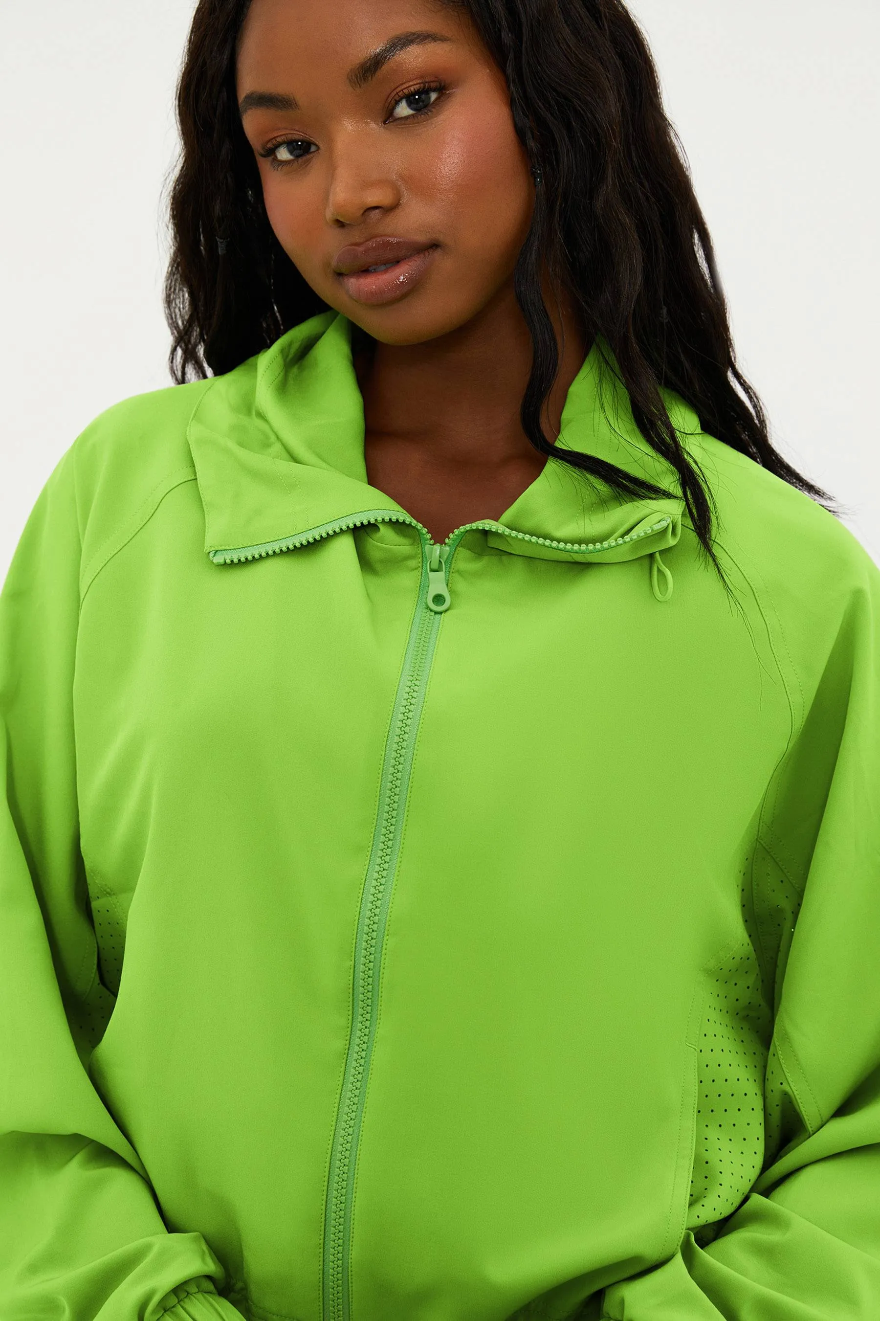 Casen Jacket Palm Garden Green