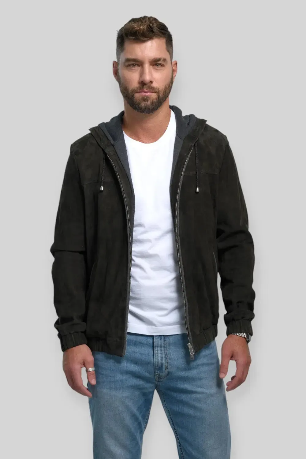 Cesare Suede Leather Jacket