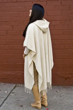 Closed Front Hooded Poncho