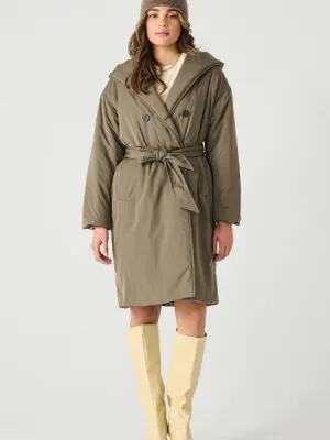 Dex Puffer Trench Coat