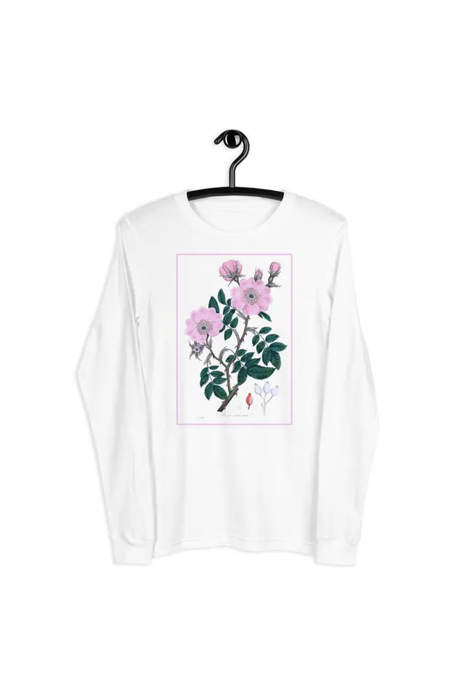 Dog rose (Rosa caninal)  Unisex Long Sleeve Tee