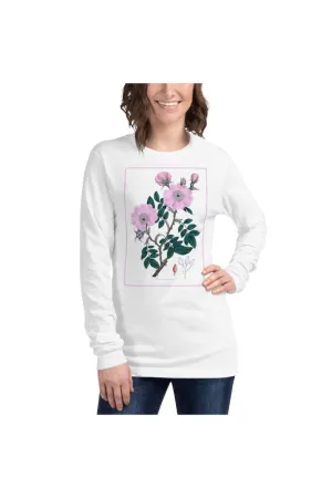 Dog rose (Rosa caninal)  Unisex Long Sleeve Tee