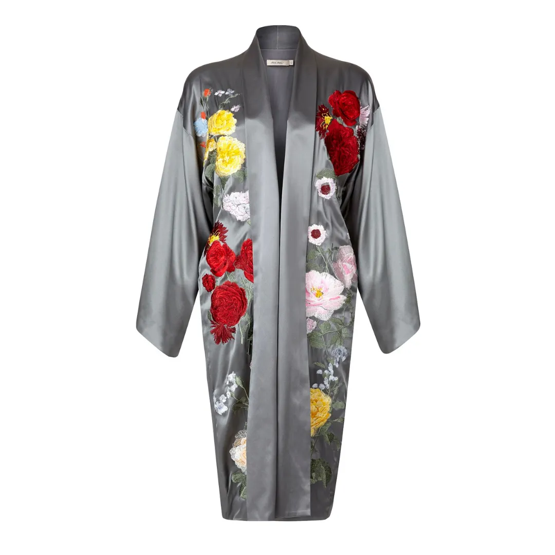 FELICE GREY KIMONO