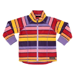 Fleece jacket- Verbier stripe