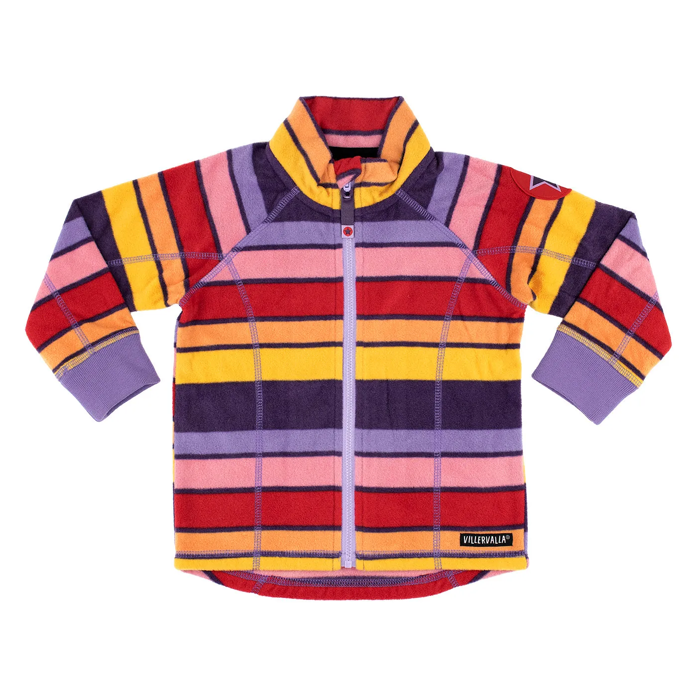 Fleece jacket- Verbier stripe