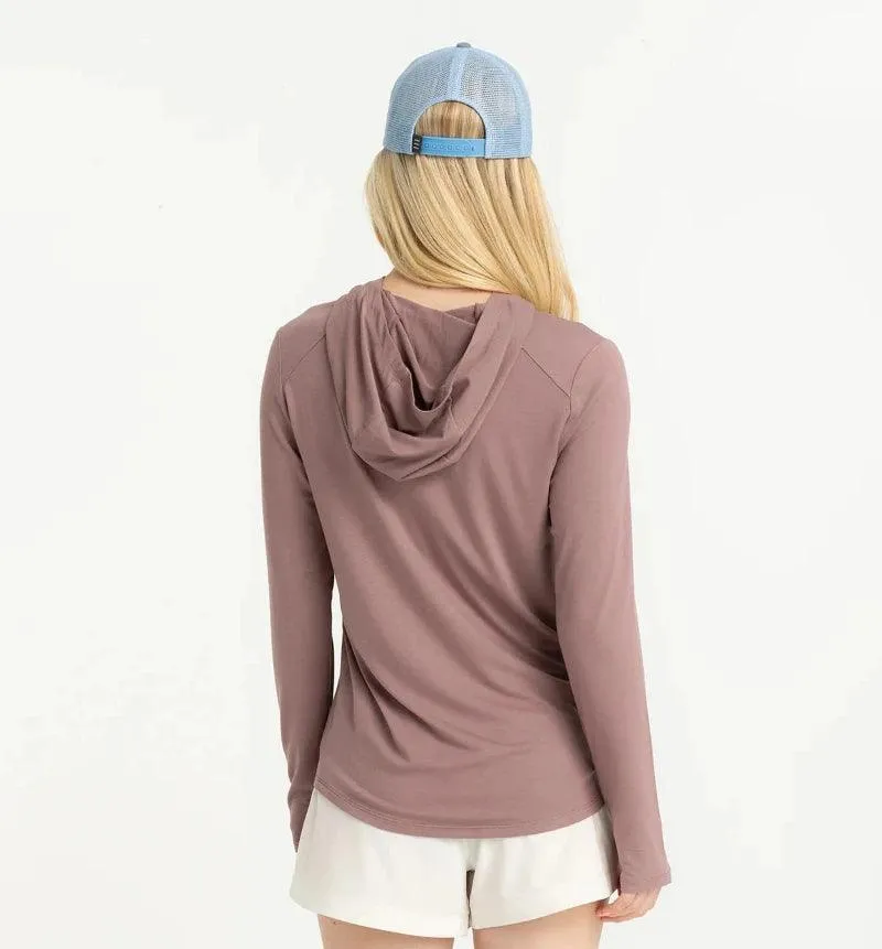 Free Fly Women’s Bamboo Shade Hoodie II Fig