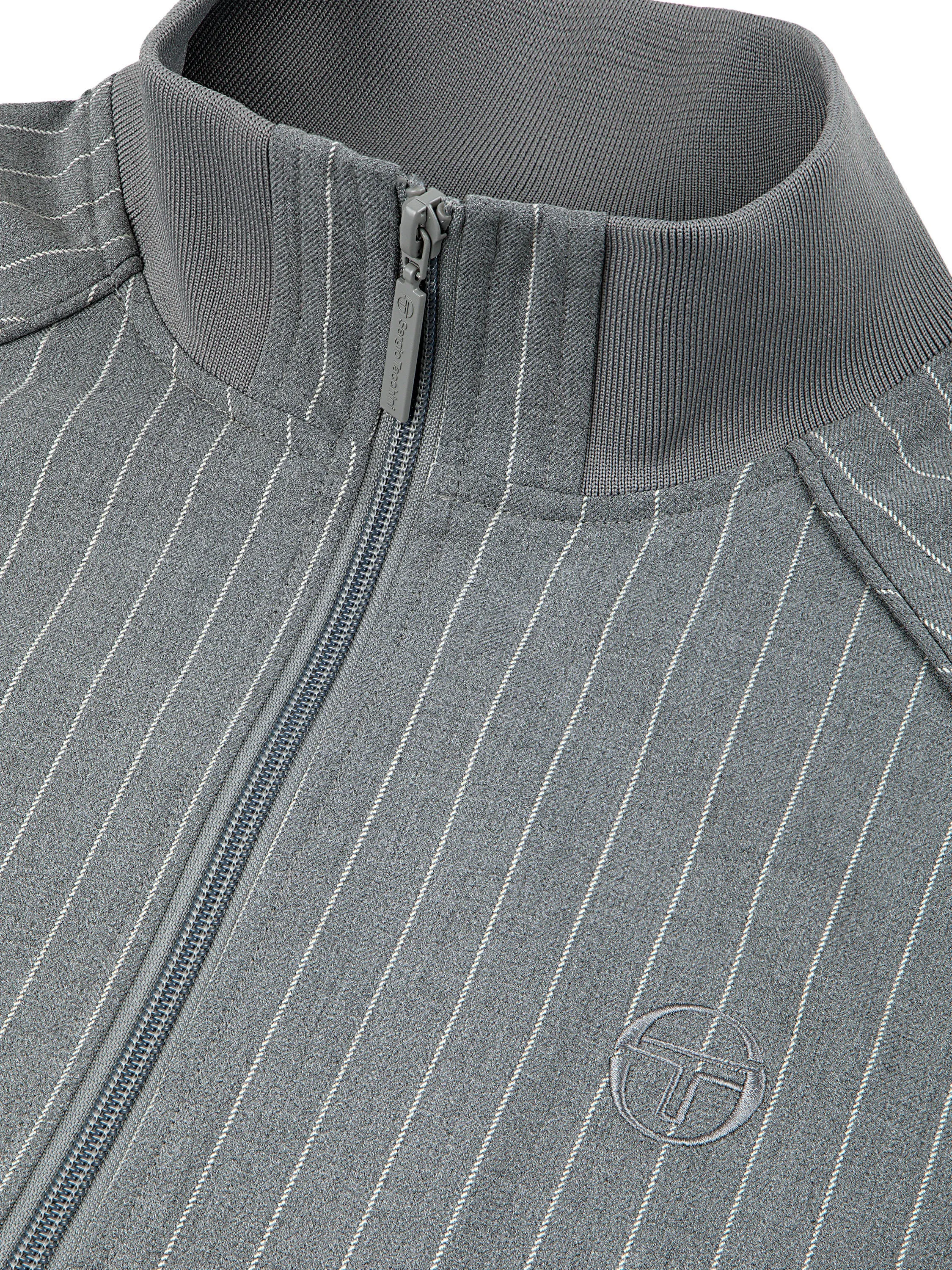 Gessato Suiting Track Jacket- Quiet Shade