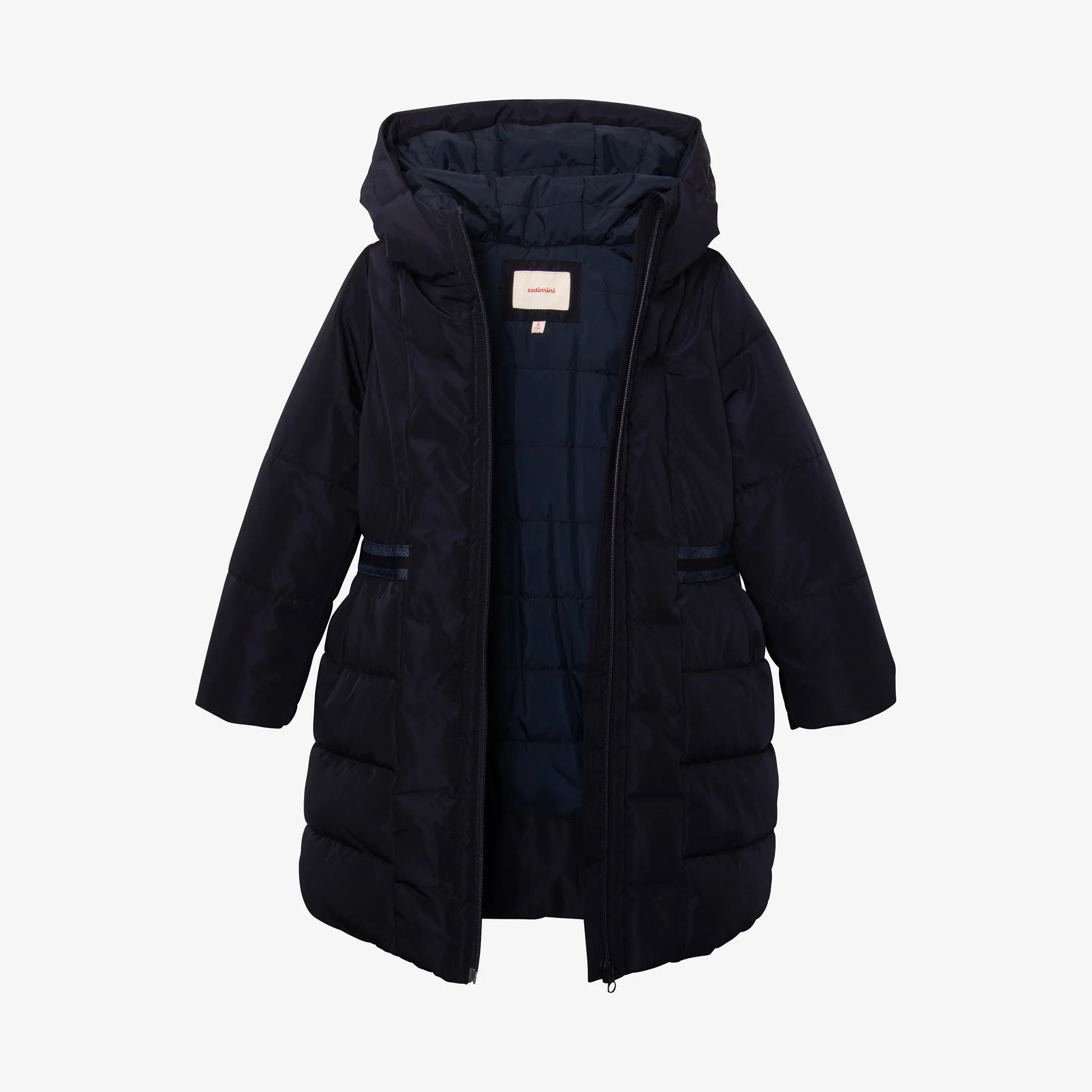 Girls' navy blue coat