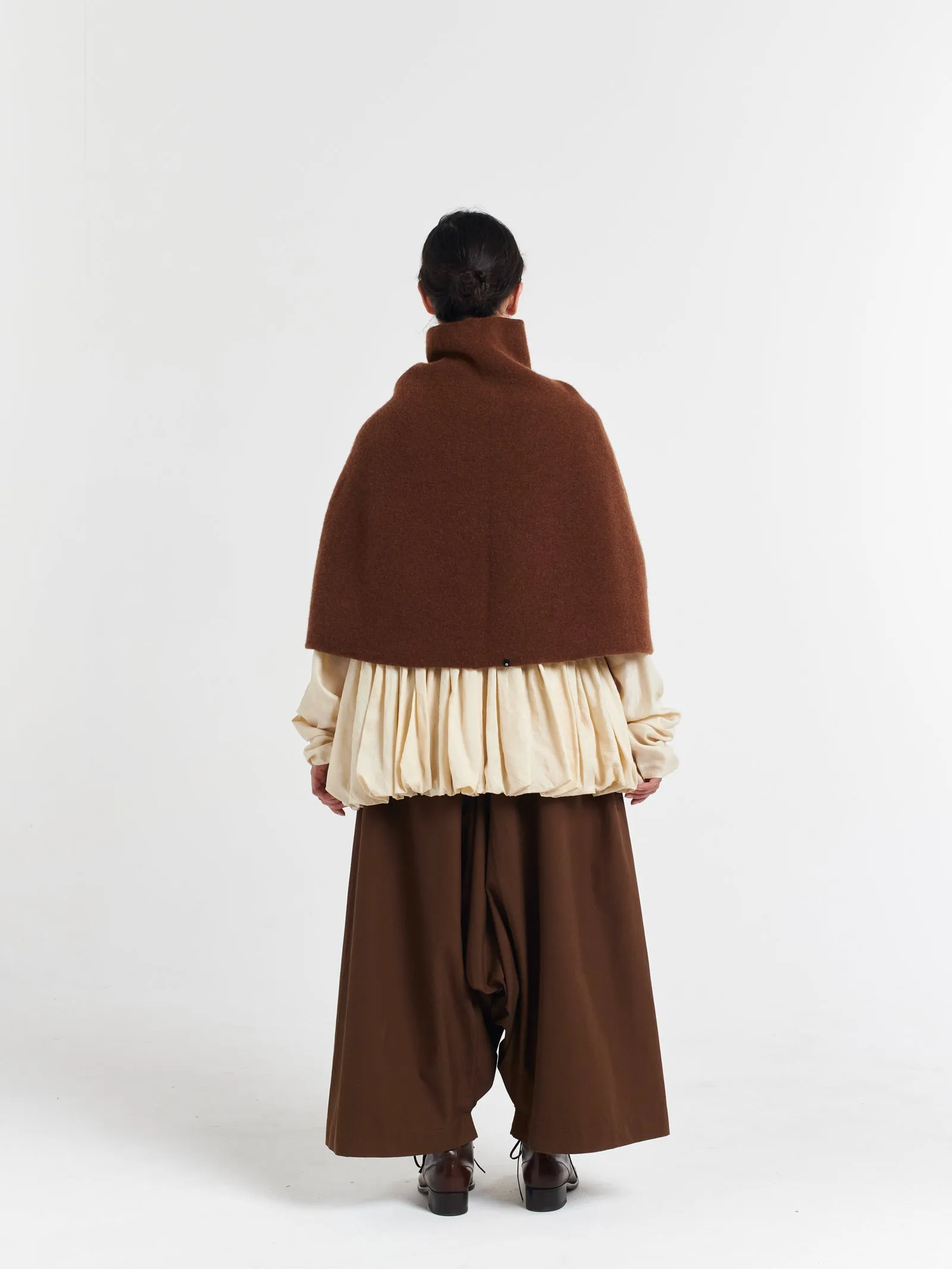 half neck poncho