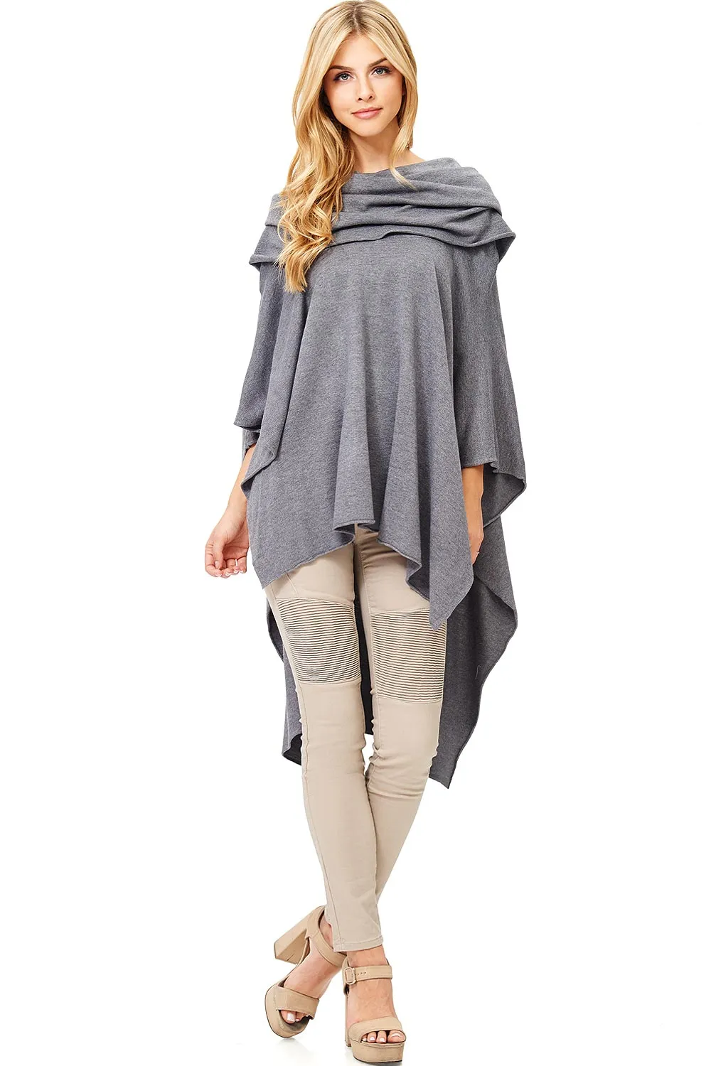 Hover Knit Poncho