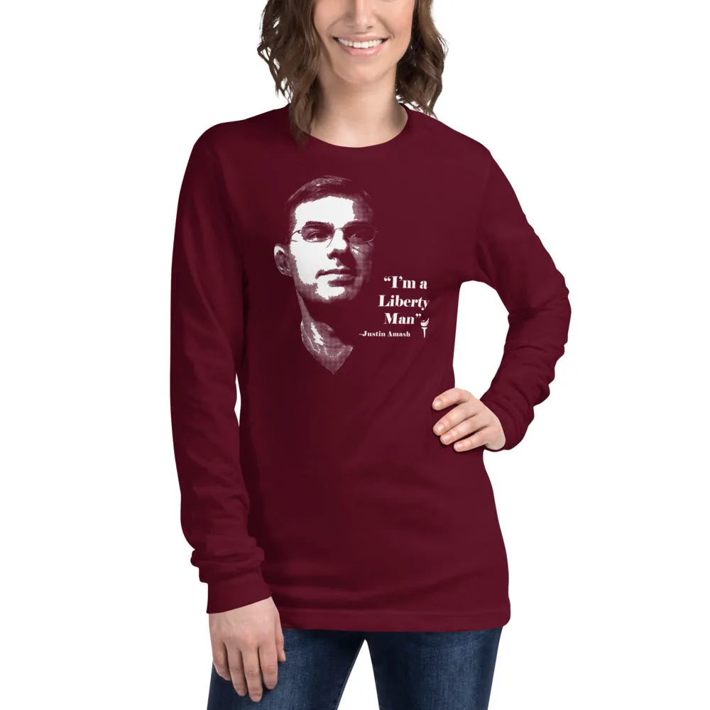 I'm a Liberty Man - Justin Amash Unisex Long Sleeve Tee