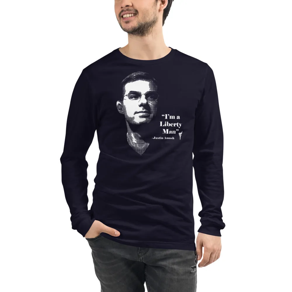 I'm a Liberty Man - Justin Amash Unisex Long Sleeve Tee