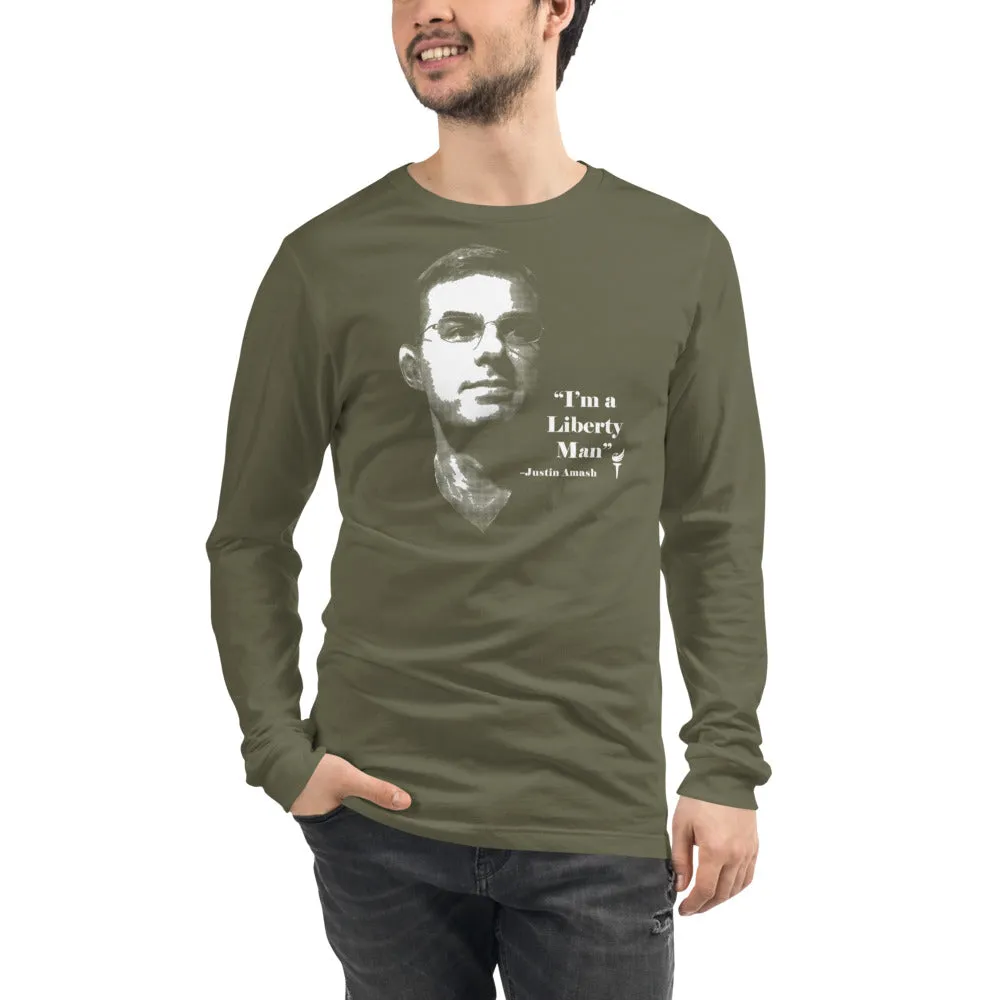 I'm a Liberty Man - Justin Amash Unisex Long Sleeve Tee