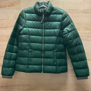 Jacket Puffer & Quilted By Tommy Hilfiger In Green, Size: S