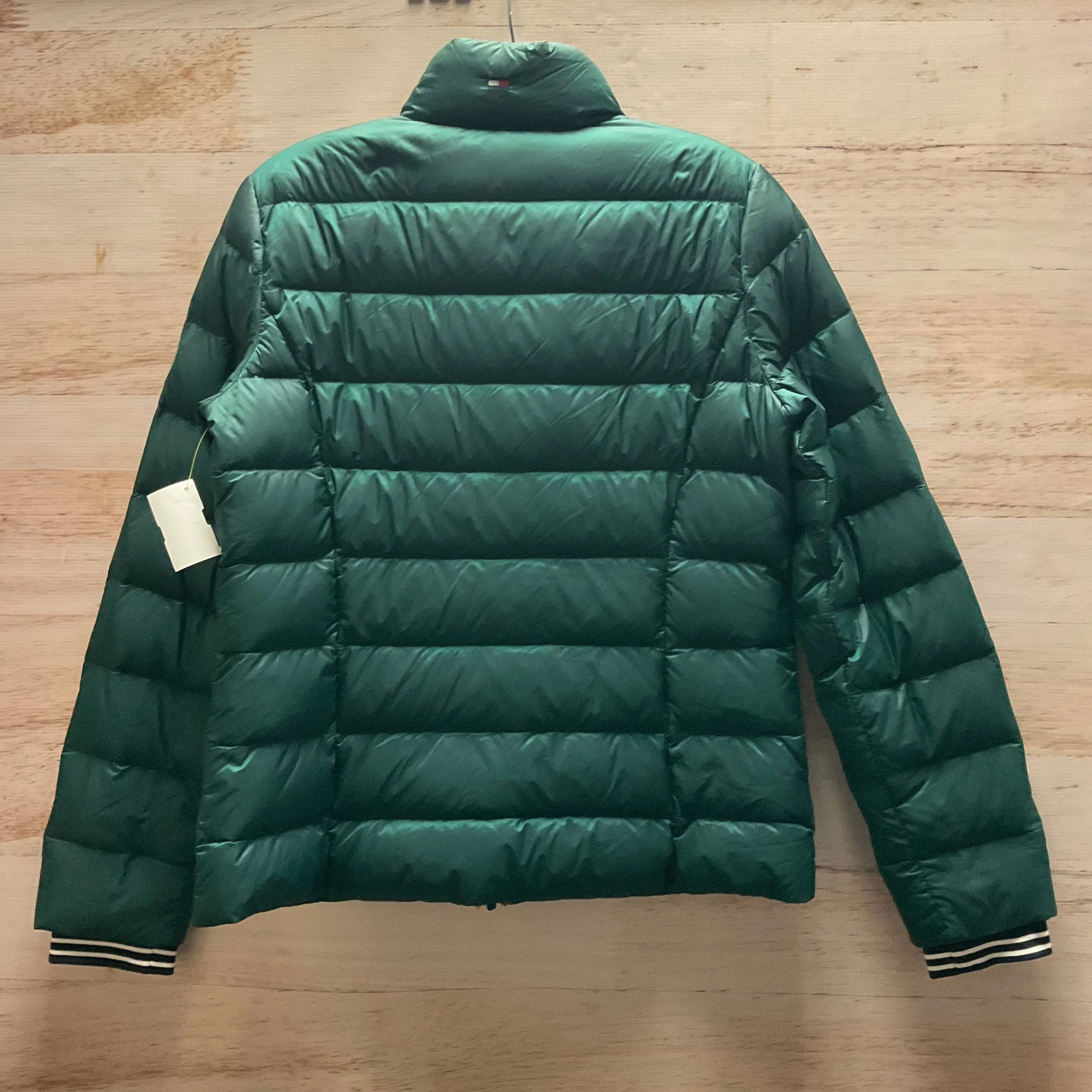 Jacket Puffer & Quilted By Tommy Hilfiger In Green, Size: S