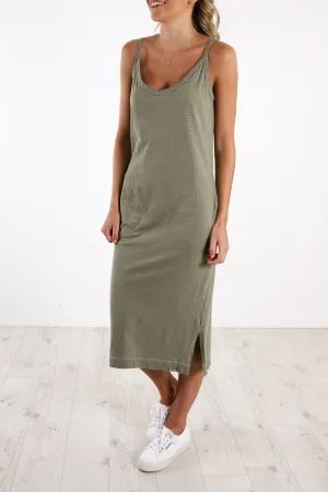 Jimbaryn Tank Dress Khaki