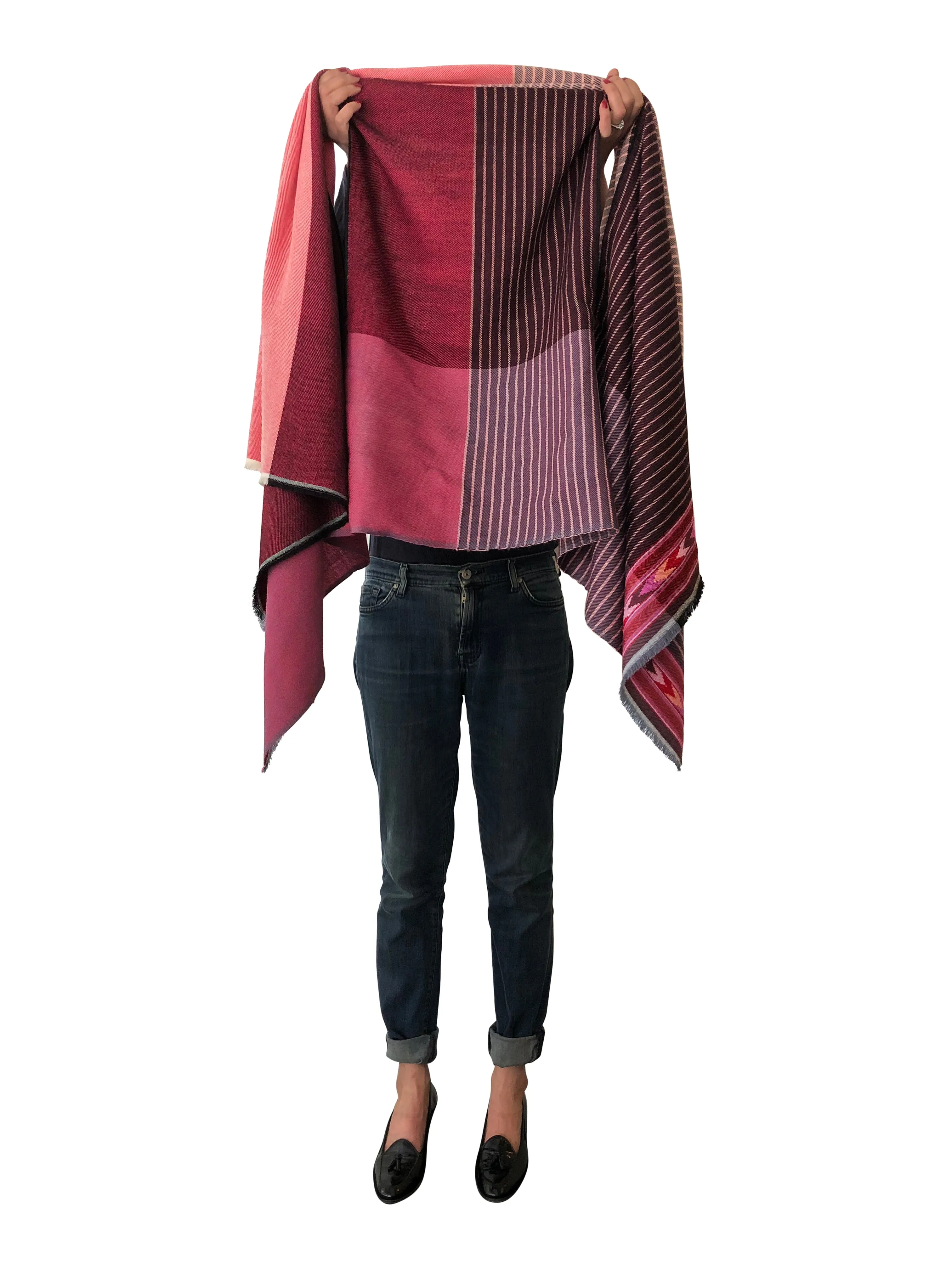 JULAHAS  Light Wool Cape Fusion Red Plus