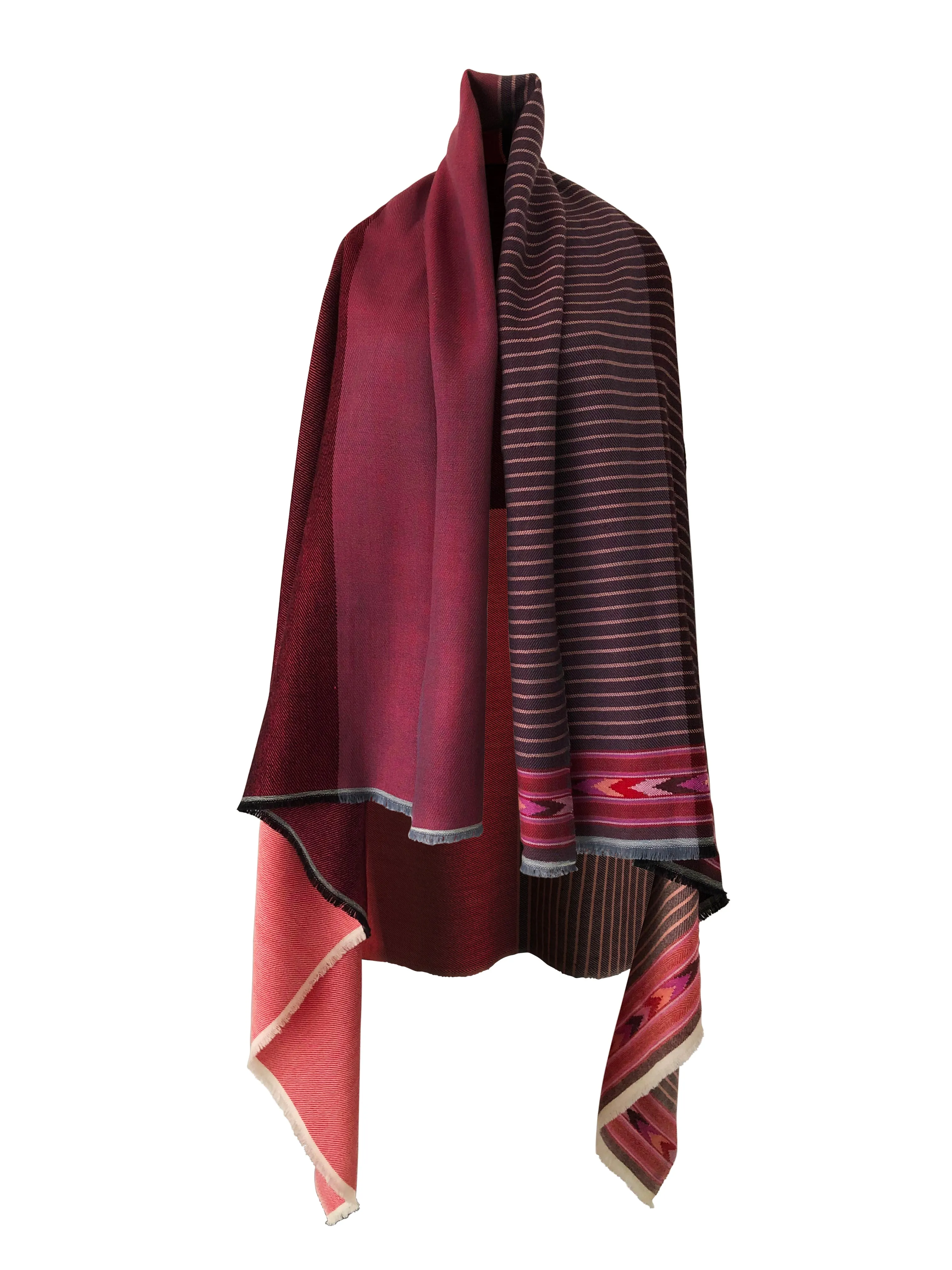 JULAHAS  Light Wool Cape Fusion Red Plus