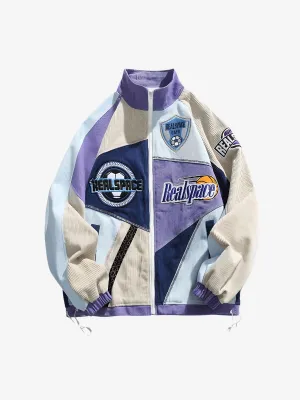 KG Basketball Patch Bomber Jacket