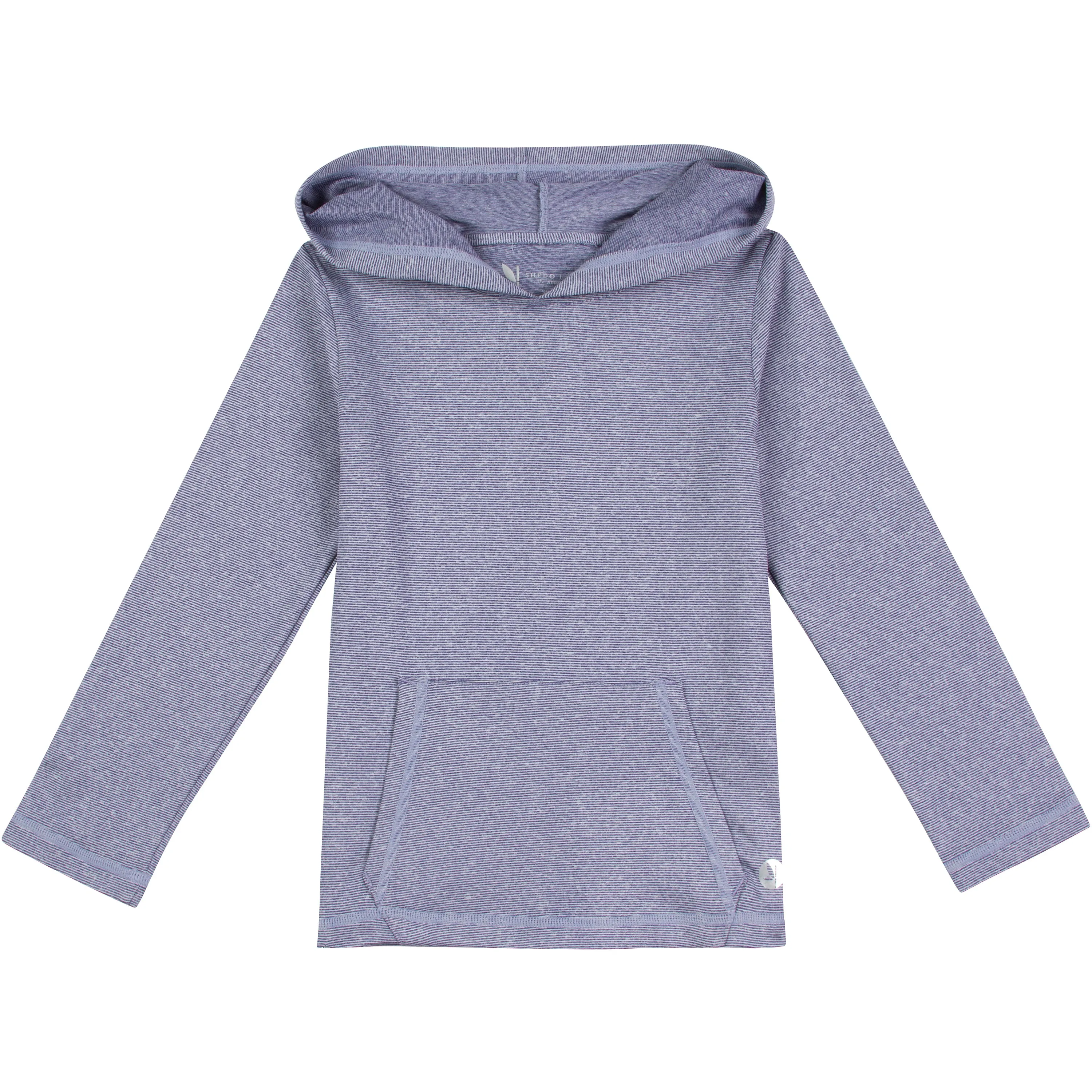 Kids Long Sleeve Hoodie - Light Navy