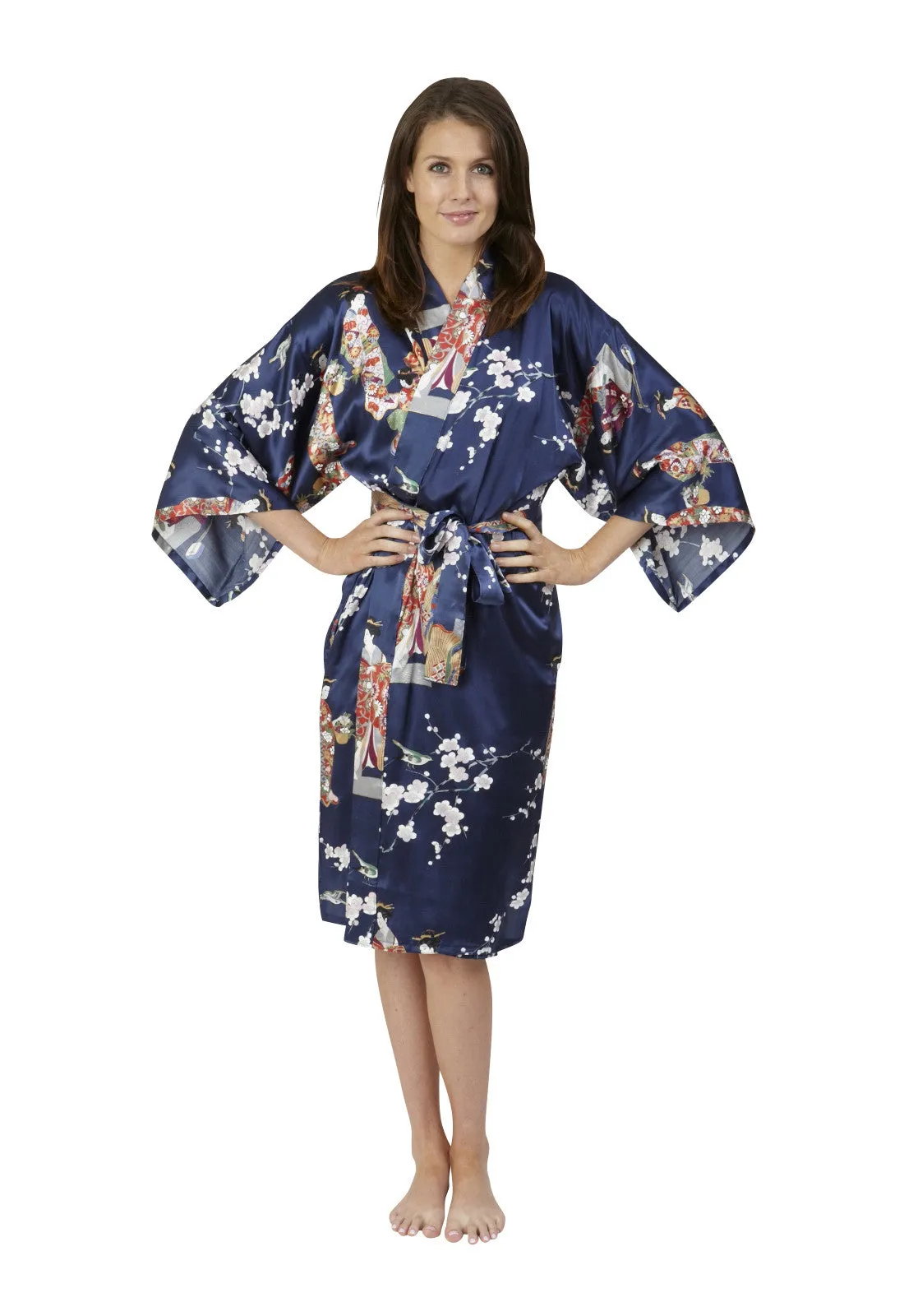 Kimono Beauty Silk Short Kimono