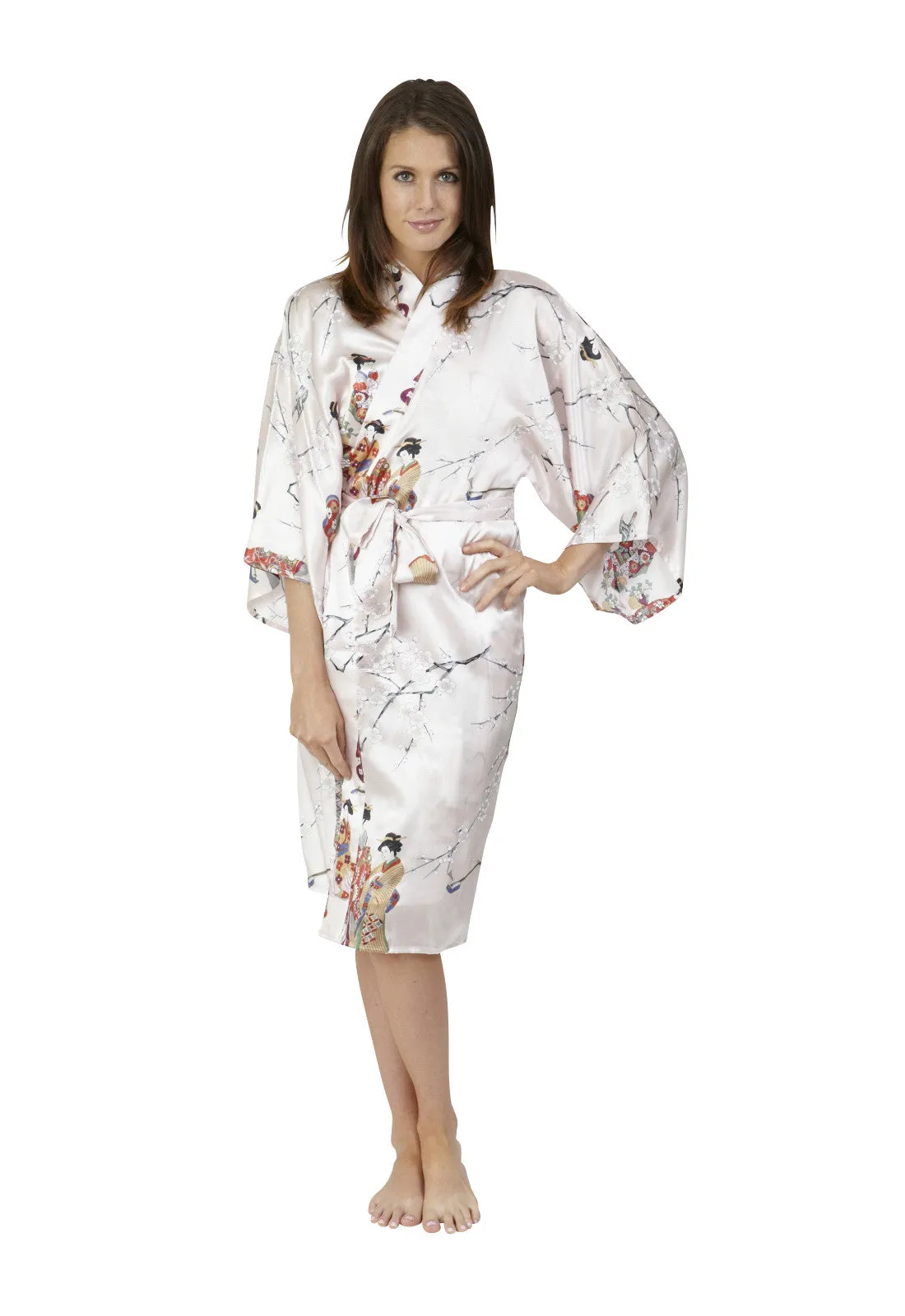 Kimono Beauty Silk Short Kimono