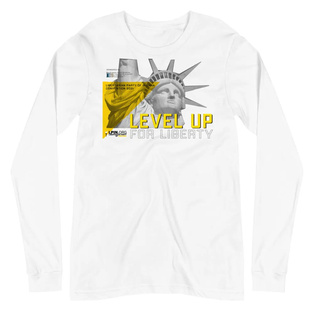 LP Indiana Convention 2021 "Level Up" Long-Sleeve Unisex T-Shirt