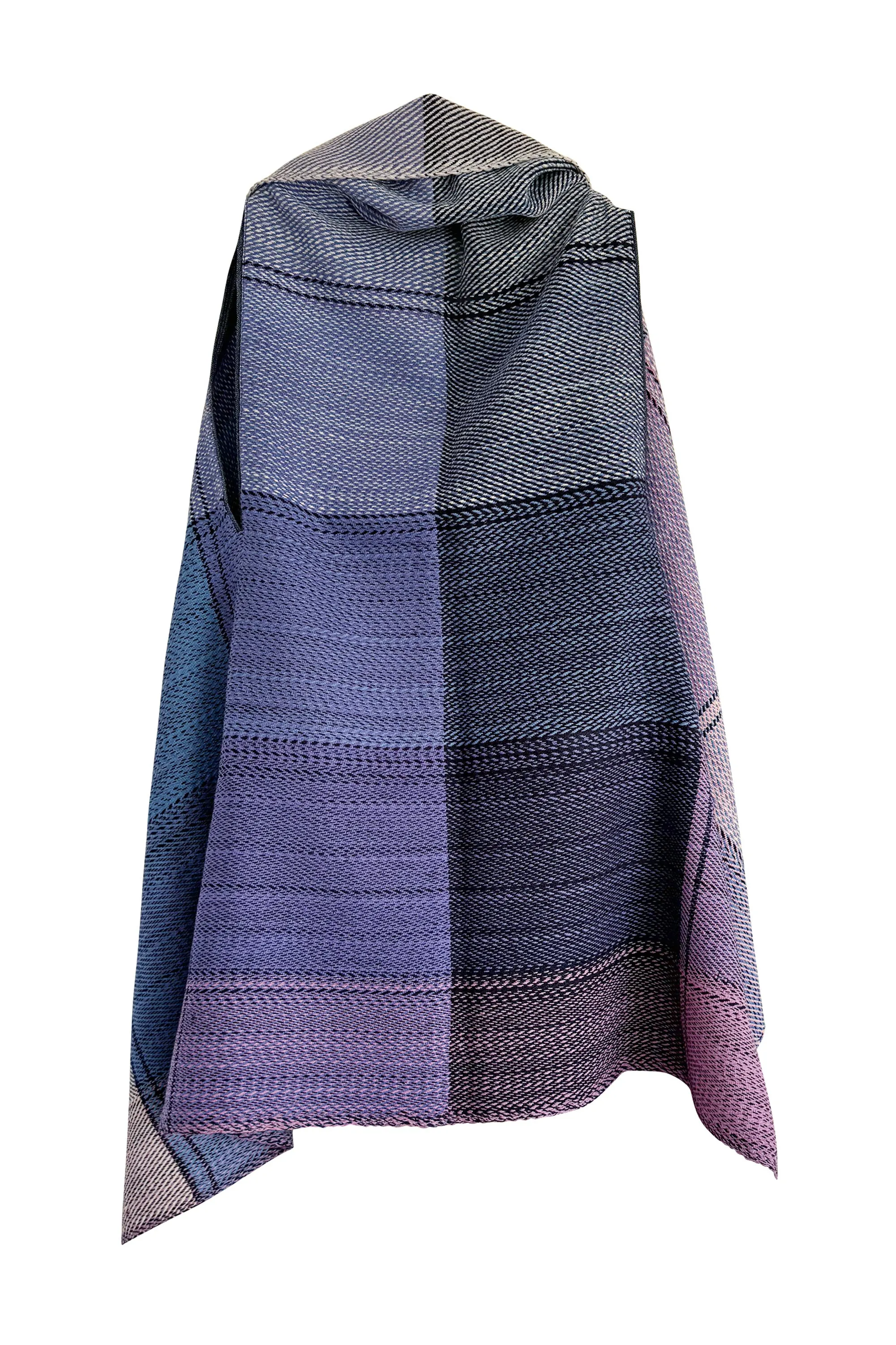 NEW! PLAID Wool Cape Serenity JULAHAS 