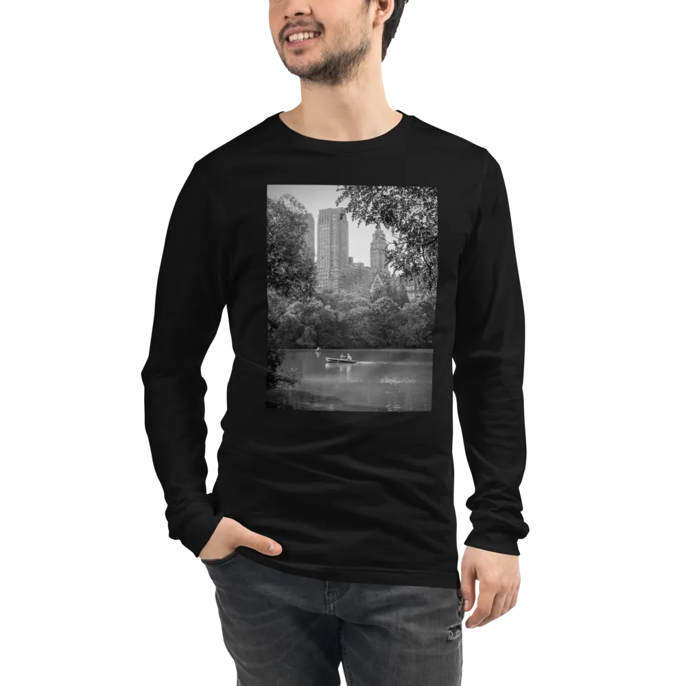 New York Park Crew neck Long Sleeve Tee