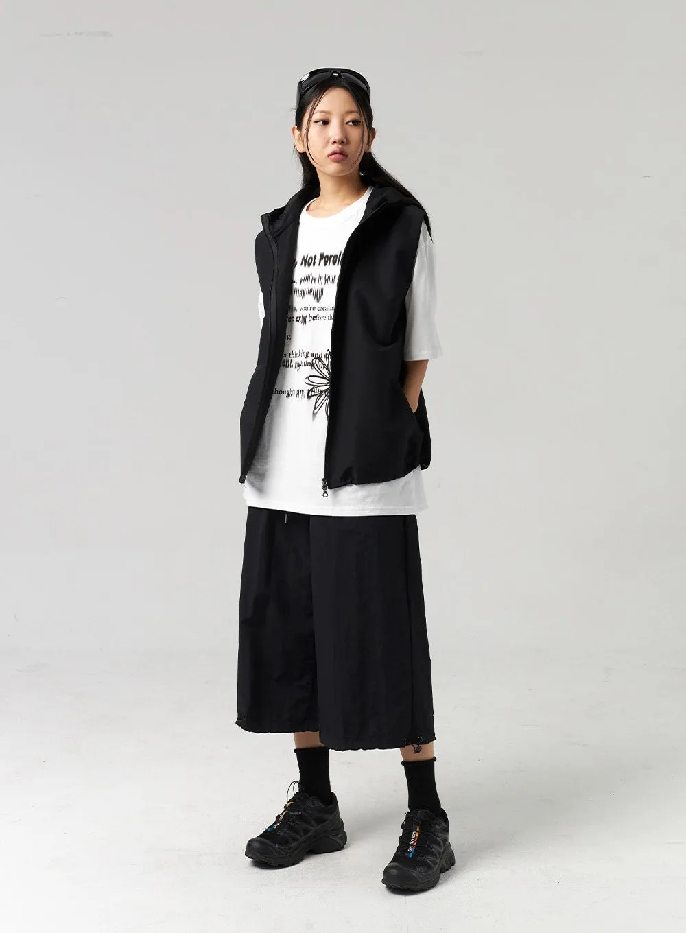 Oversized Hoodie Vest Unisex CL307