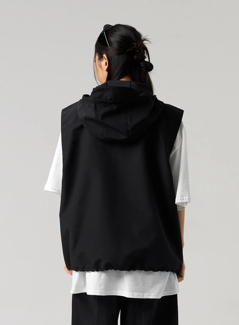 Oversized Hoodie Vest Unisex CL307