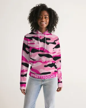 Pretty Goons Pink Camo Women's Hoodie