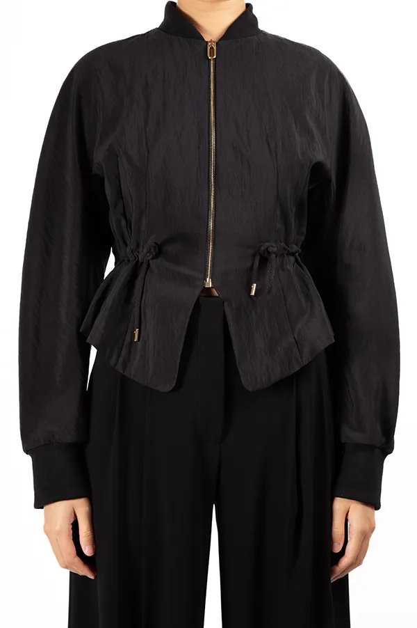 Prince Blouson Jacket in Black (Sold Out)