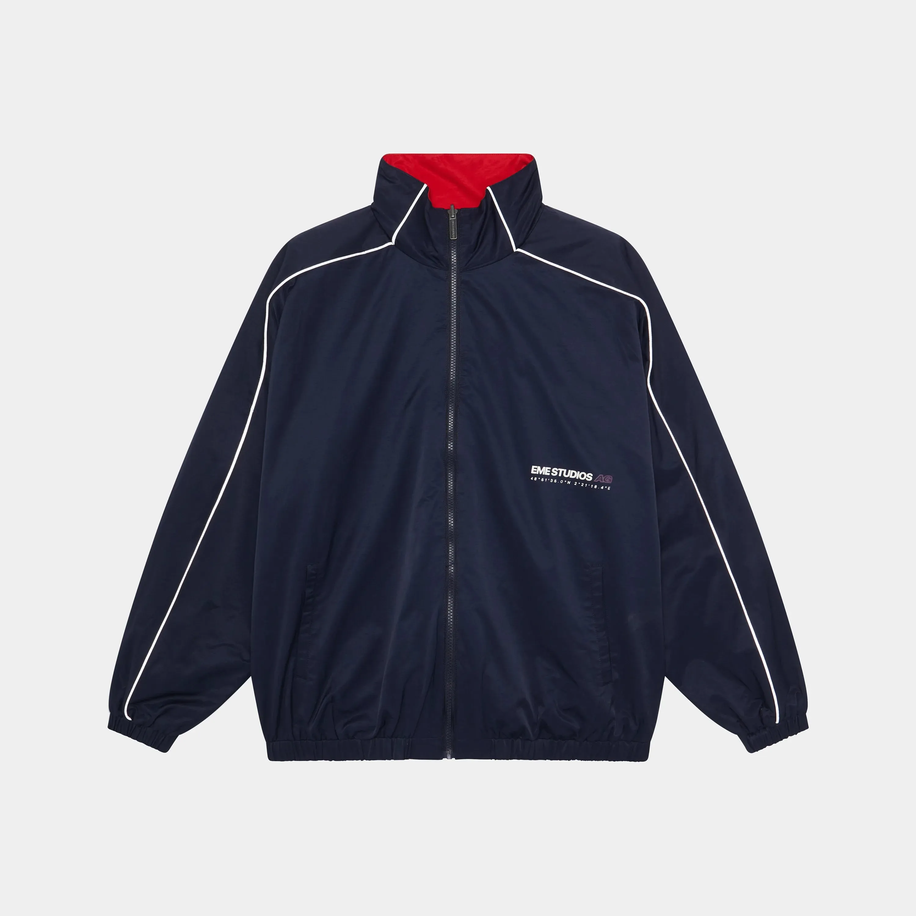 Prost Navy Berry Reversible Zip