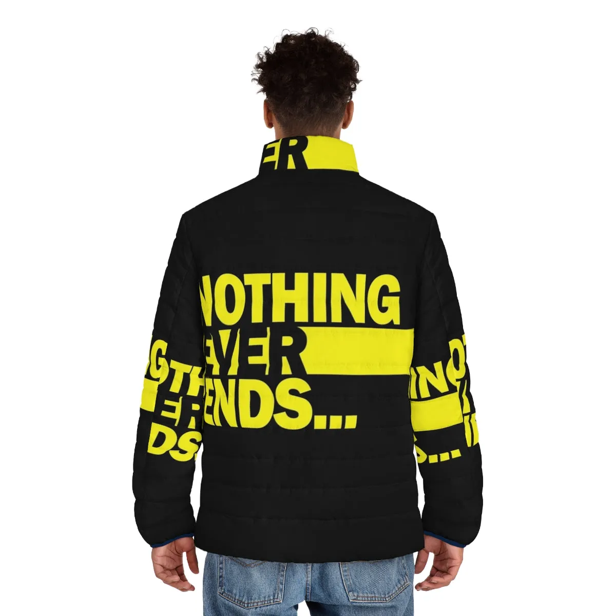 "Nothing Ever Ends" Watchmen Ozymandias Rorscharch Puffer Jacket