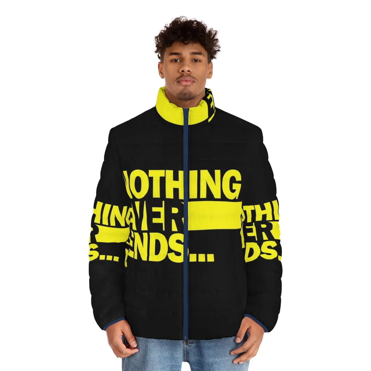 "Nothing Ever Ends" Watchmen Ozymandias Rorscharch Puffer Jacket