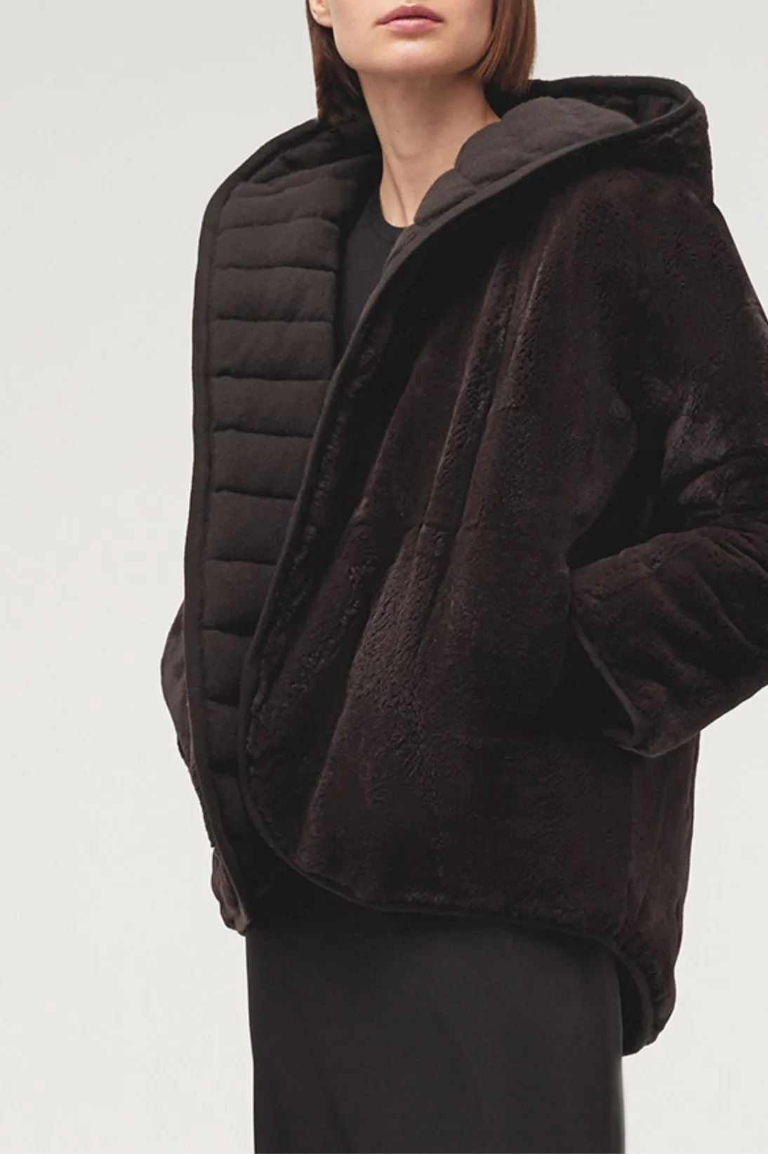 REVERSIBLE DOWN JACKET