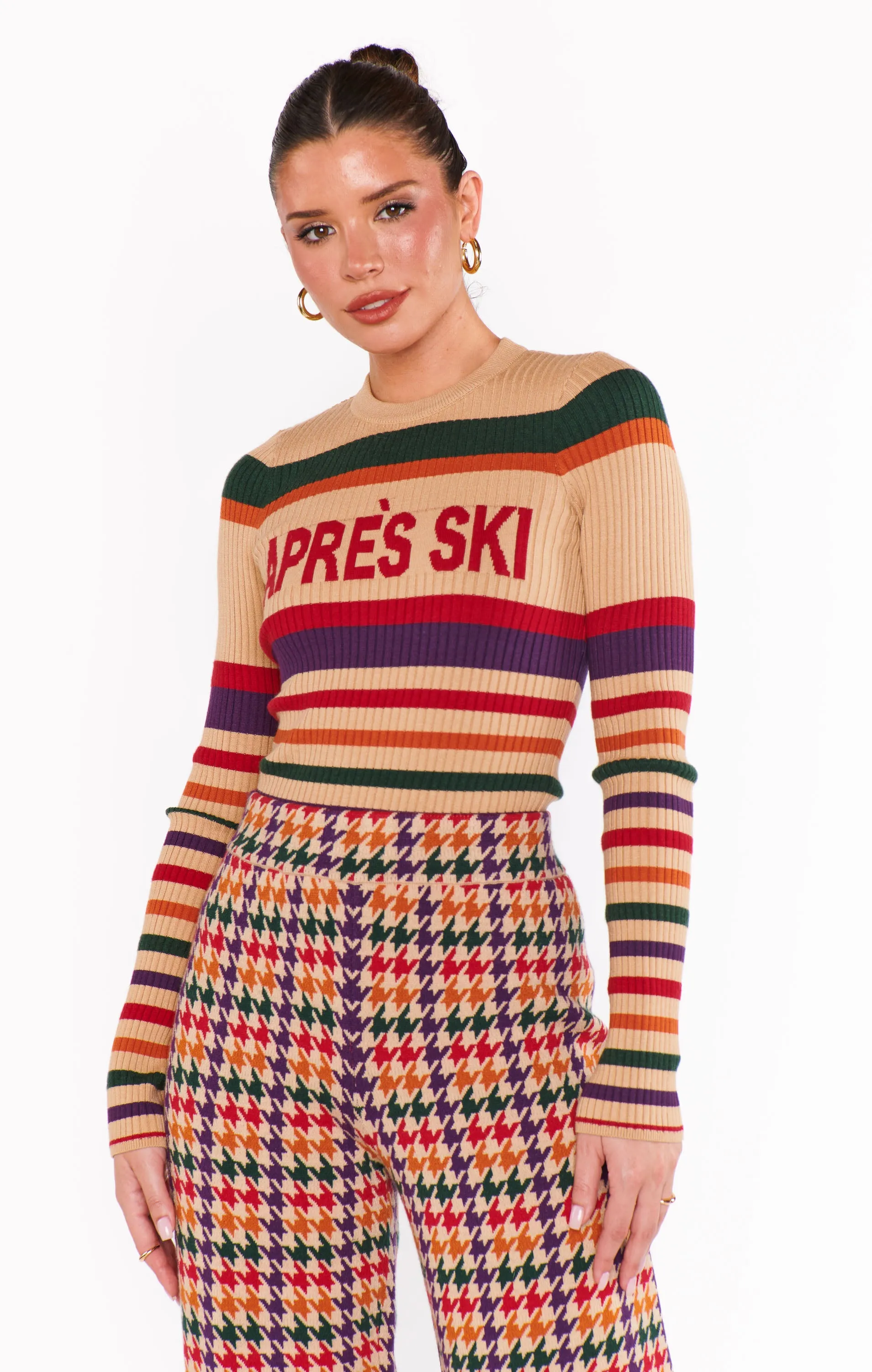 Slopes Sweater ~ Apres Ski Stripe