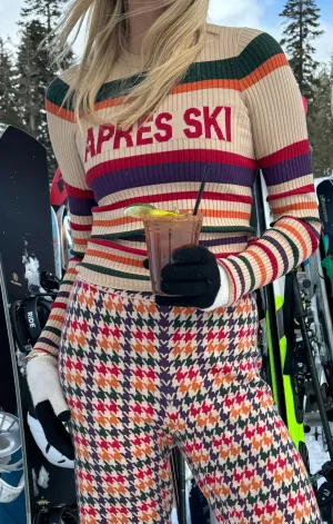 Slopes Sweater ~ Apres Ski Stripe