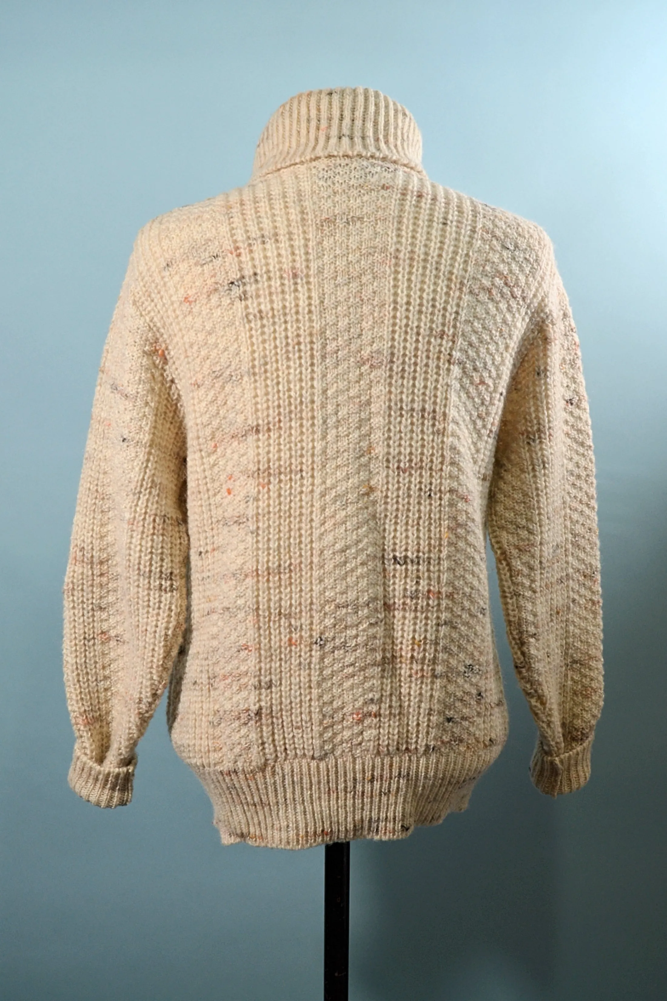 SOLD Vintage Pendleton Wool Cardigan Zip Front Sweater, L