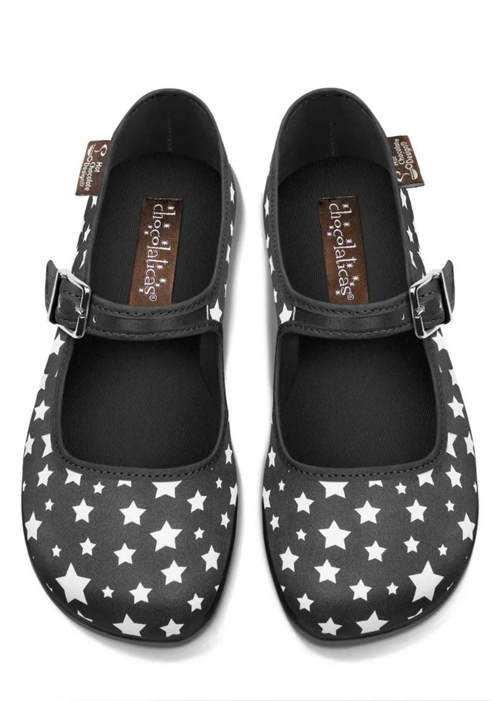 Starlight Black Women's Mary Jane Flats