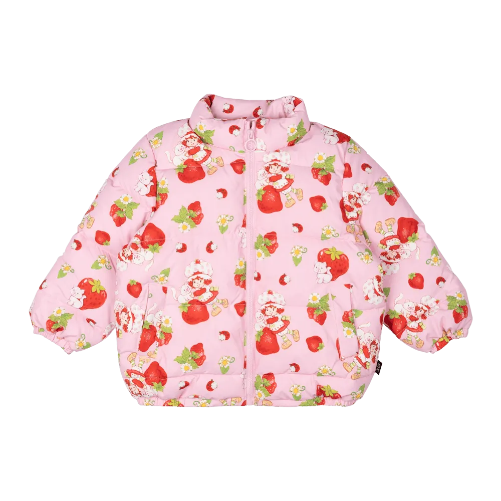 Strawberries Forever Padded Jacket