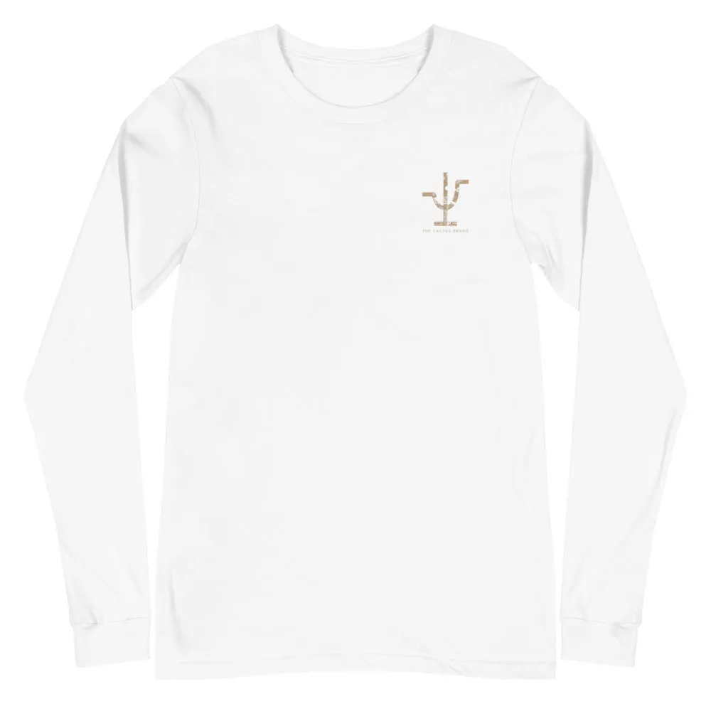 Tan Space Unisex Long Sleeve Tee