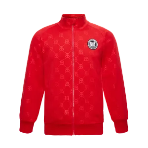 THE MONOGRAM TRACK JACKET- RED